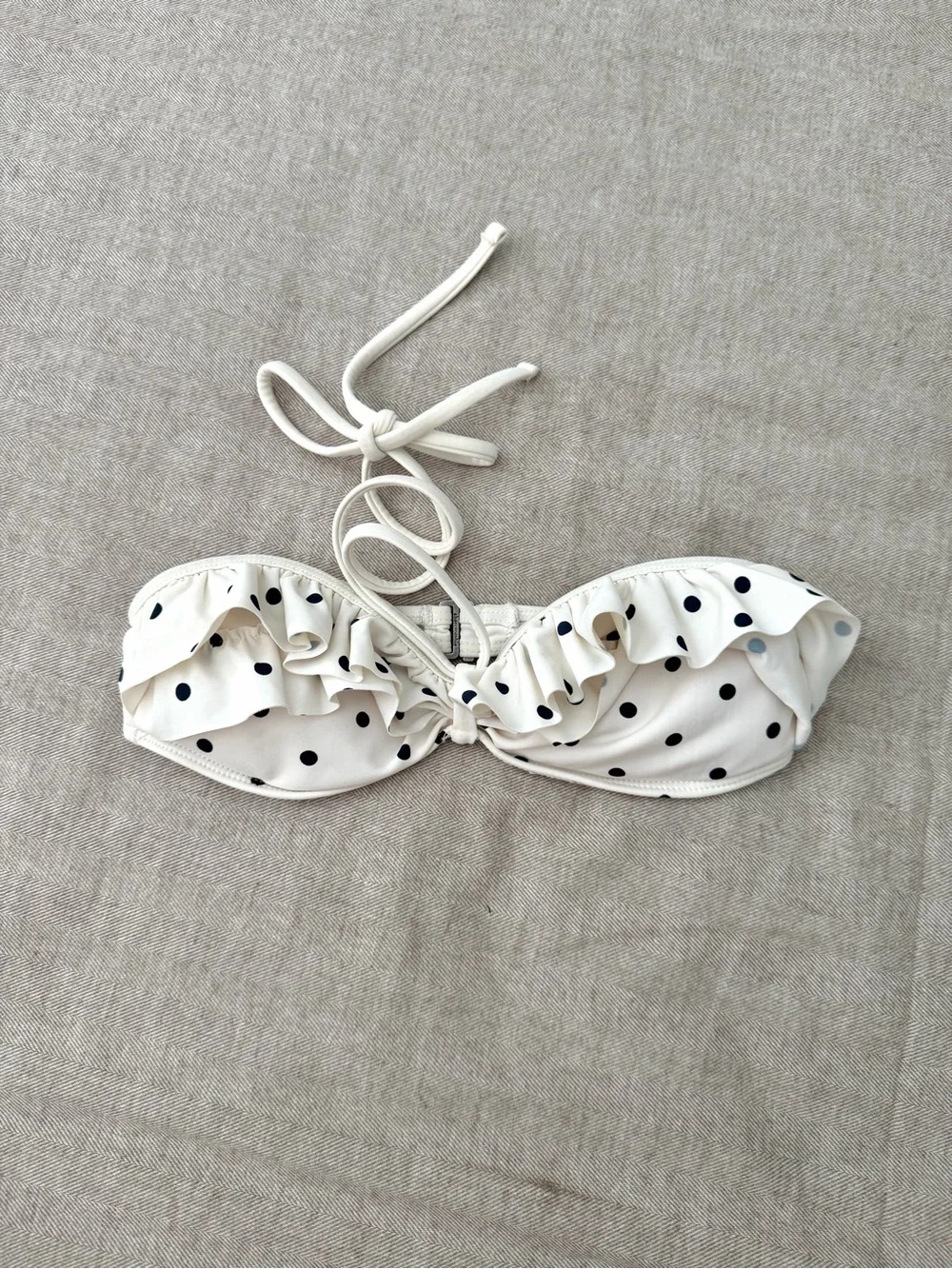 abercrombie Kids Polka Dot Bikini Top NEW